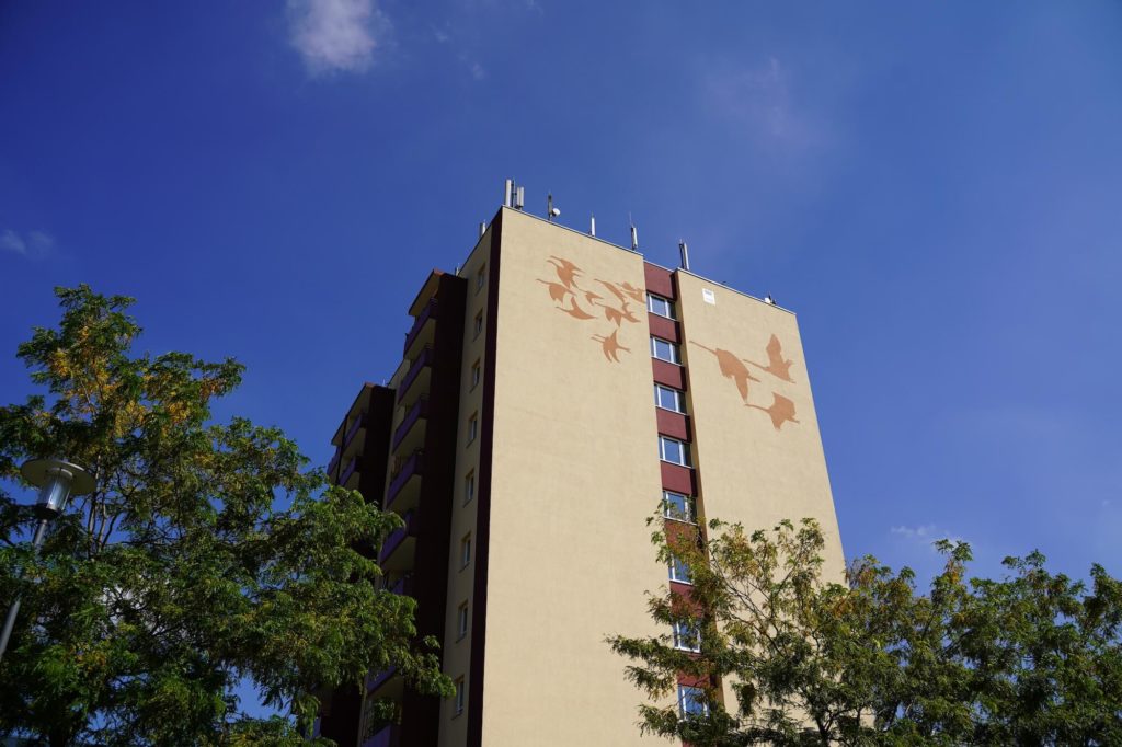 Märkische Heimat Hochhaus modern Ludwigsfelde