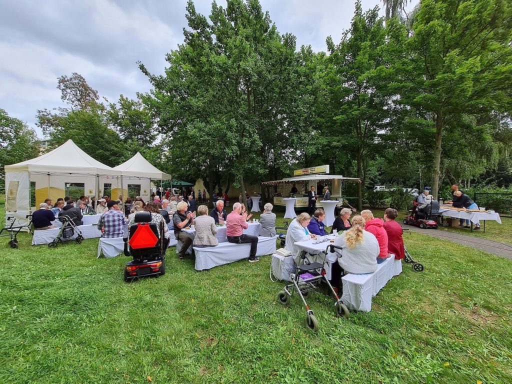 Sommerfest Märkische Heimat Mittelganghaus