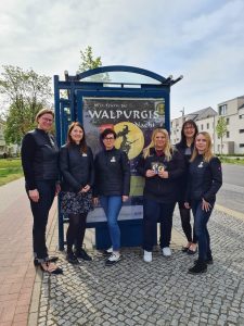 Walpurgisnacht Werbung Bushaltestelle