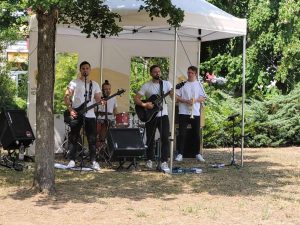 Band Flugmodus Auftritt Konzert