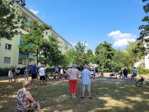 Band Flugmodus Mieter Auftritt Balkonkonzerte